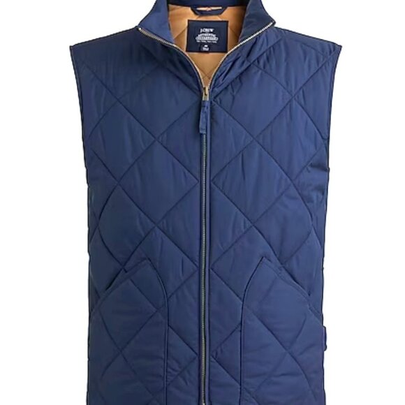 J. Crew Factory Other - J. Crew Factory Quilted Walker Vest, Navy, Large